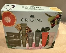 ORIGINS Essentials, 7-Piece Face  Body Skin Care Gift Set Travel Set