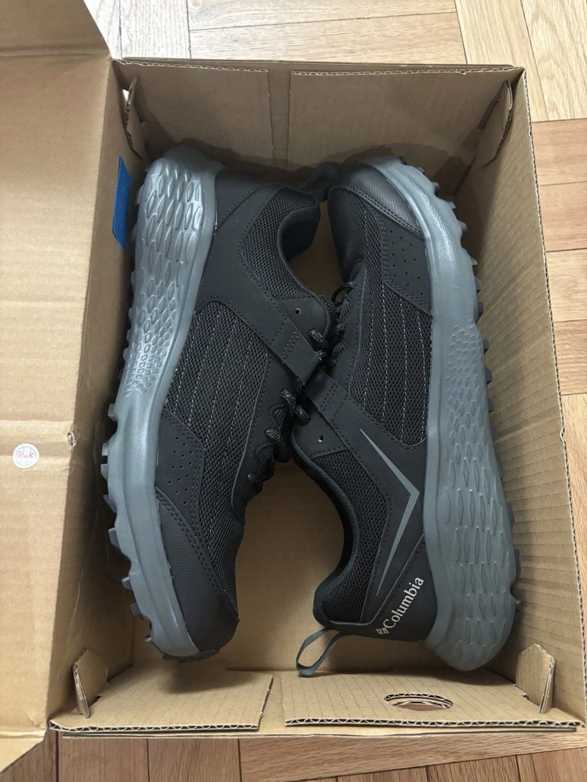 Columbia Mens Vertisol Trail Running Shoes Sneakers Black Gray BM8652-012