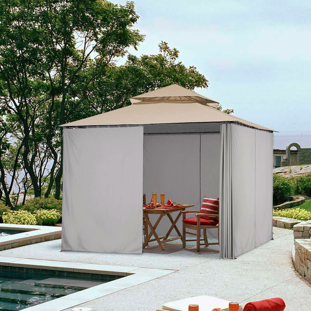 Universal 10x6.5' Replacement Privacy Side Wall Panel Curtai