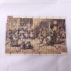 Miniature Vintage Puzzle Monkeys In a Classroom Sweden Made