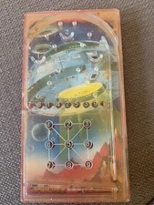 Ancien jeu Galaxy Lucky ball hand flipper made in china 1976