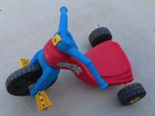 VTG BIG WHEEL Trike Tricycle Toddler Size Plastic 17"