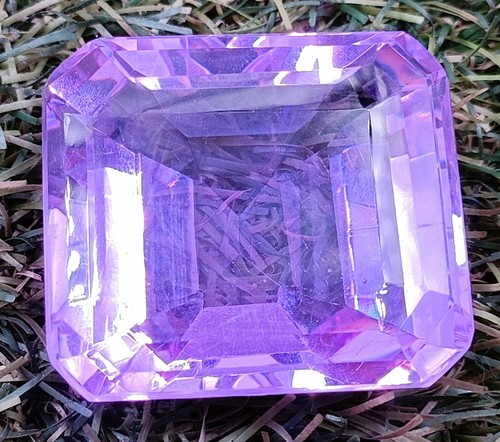 TOP QUALITY AAA PURPLE OPAL EGL UNTREATED EMERALD SHAPE 275 CT LOOSE GEMSTONE - Picture 5 of 13