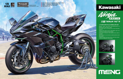 Meng 1/9 Kawasaki Ninja H2 R (Unpainted) Plastic Model Kit | eBay