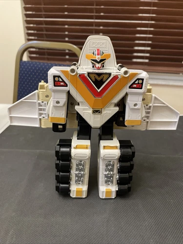 Vintage Power Rangers In Space Deluxe Mega Winger ZORD 1998 Bandai Figure AS IS