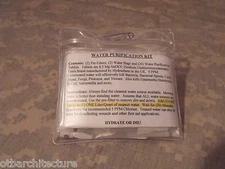 Emergency/Survival DELUXE Water Purification Kit,   EDC BOB GHB Compact Kit!