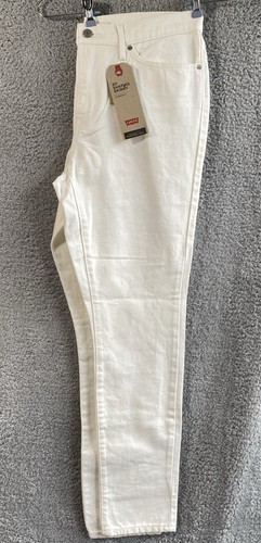LEVI'S 311 Shaping Skinny Size 33 x 30 White Women's Jeans RETAIL $59