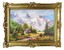 Casa Padrino vase décoratif baroque crème / bleu / or 53 x 47,8 x H. 85