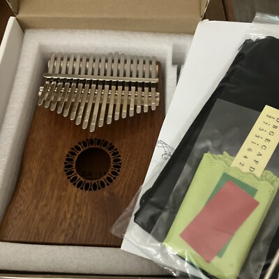 Wooden Kalimba Thumb Piano 17 key Designed in California CA-17B