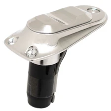 Shoreline Marine Boat Stern Light Base SL52099 | Chrome 2-pin