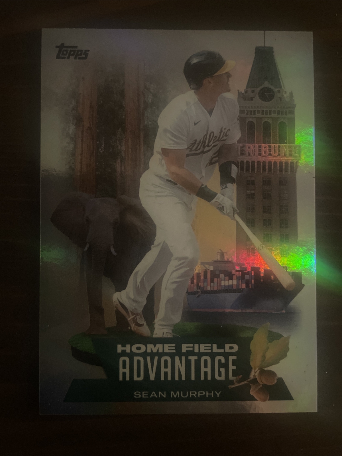 Sean Murphy 2022 Topps Update HOME FIELD ADVANTAGE Short Print SP #HA-26
