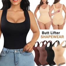 Women Bodysuit Full Body Shaper Firm Tummy Control Slimming Shapewear Underwear