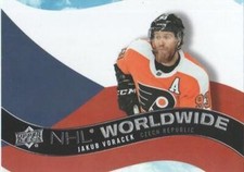 #WW-8 Jakub Voracek - Philadelphia Flyers - 2020-21 Upper Deck - NHL Worldwide H