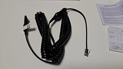 Plantronics Poly Adapterkabel HIC-10 HIC Adapter Cable CE2001 49323-46 für Avaya