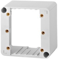 Monacor ATT-300 Ap Aufputz Steckdose GehäUse 83X83Mm Ela Weiss