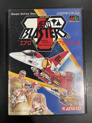 Aero Blasters (Air Buster) (Sega Mega Drive/Genesis) authentic US seller