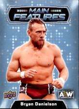 BRYAN DANIELSON 2022 Upper Deck AEW Main Features #MF-19 Wrestling Card