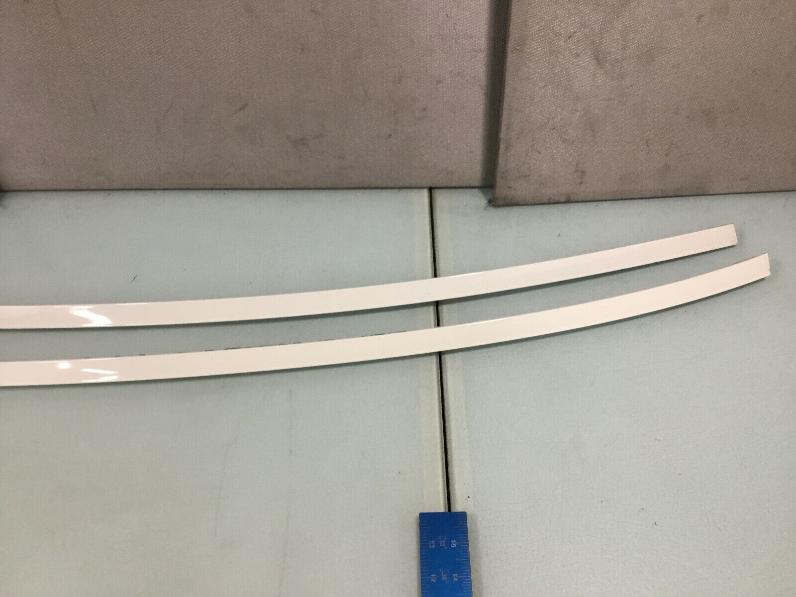 14-17 Maserati Ghibli Exterior Roof Left & Right Upper Drip Molding Pair OEM EP