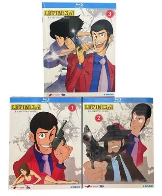 KOCH MEDIA 18 Blu-ray LUPIN III THE 3rd Le NUOVE AVVENTURE LA SECONDA SERIE cofanetti nuovi