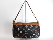 Louis Vuitton Accessoires Multicolor Pouch Bag Pochette Black M92648 SL0073