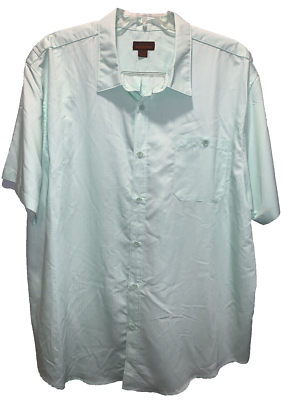 NWT NORTHWEST TERRITORY Big Mens 3XL Short Sleeve Button Down