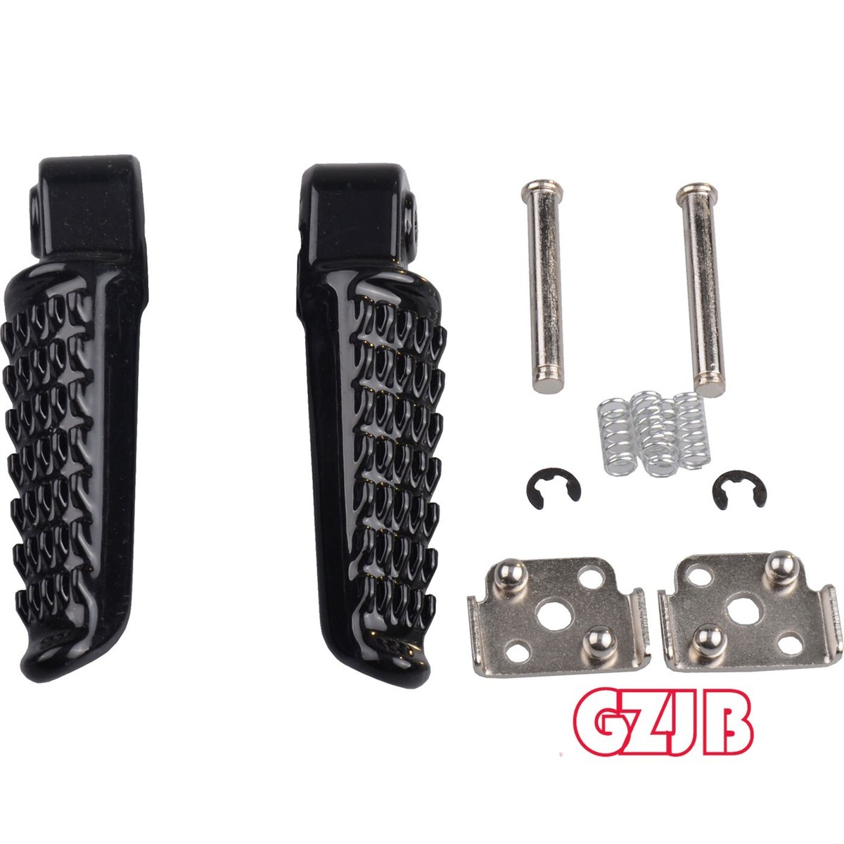 Rear Footrest Foot step Pegs For Kawasaki Ninja ZX6R/10R/9R/12R