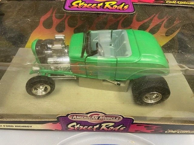 1932 Ford High Street Rod Car 1/18 American Muscle NIB Rods Box - Image 2 of 4