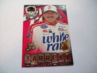 Dale Jarrett COBRA FIRST STRIKE #40 WHEELS VIPER 1997 WHITE RAIN NASCAR CARD HOF
