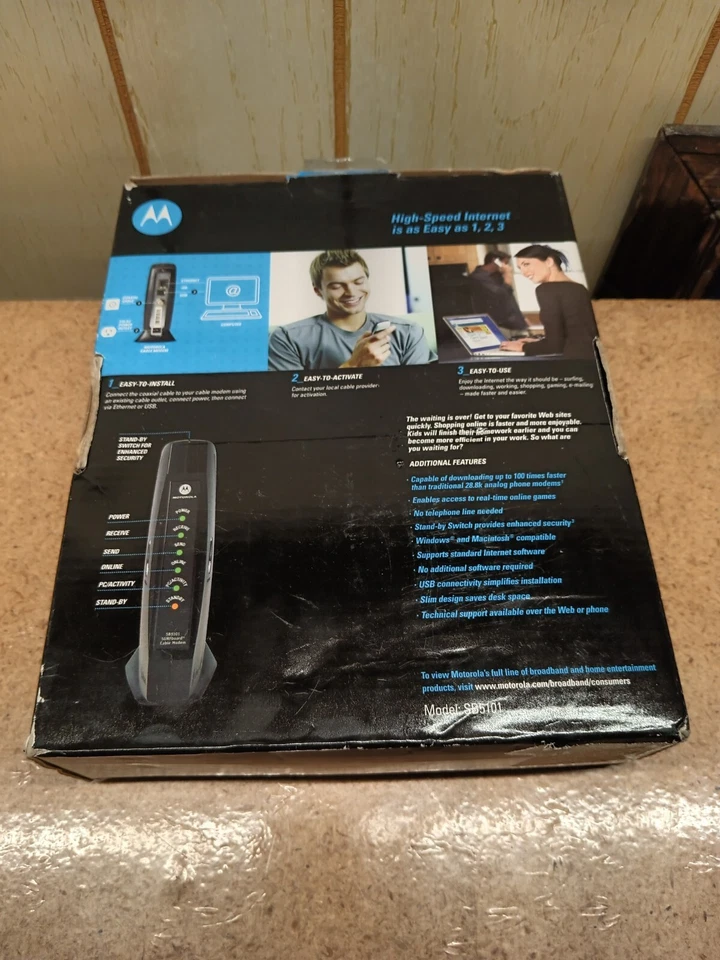 motorola cable modem Sb5101 - Image 2 of 4