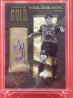 2016-17 Panini Black Gold Autograph Auto Card : Miguel Angel Nadal