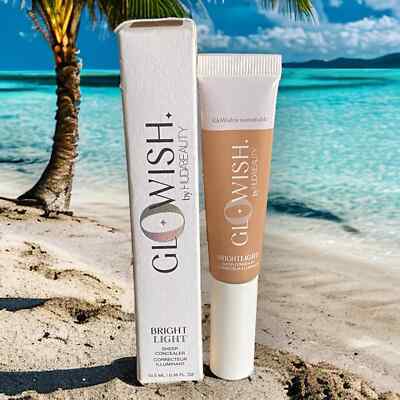 Huda Beauty Bright Light Sheer Concealer ~ Tan 08 ~ Full Size 0.35 fl oz ~ NIB