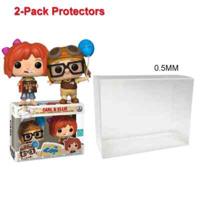 Funko POP! Protective Cases Storage Clear Boxes Display Vinyl Figures For 2-Pack