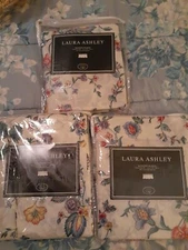Laura Ashley Chinese Silk Straight Valance 86 x 15 New Old Stock-4 Available NOS