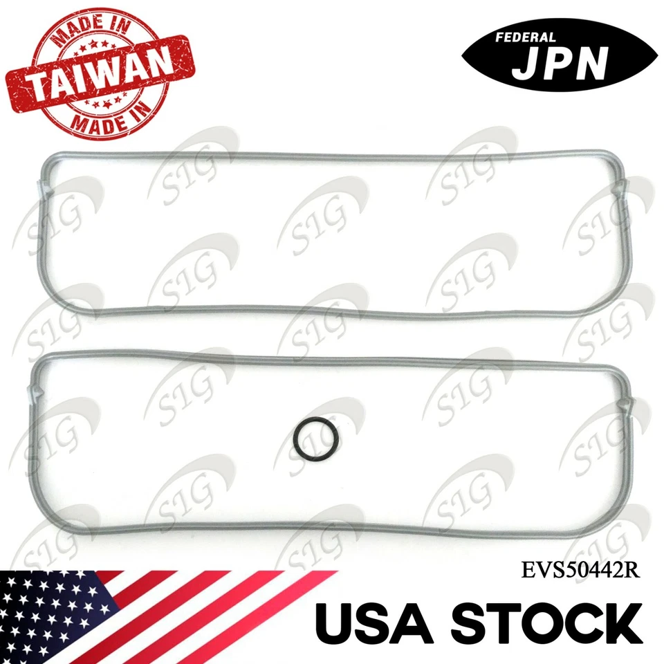 Juego de juntas de cubierta de válvula de motor para Oldsmobile Cutlass Series 1993-1999 3,1 L V6 Foto 3 de 4