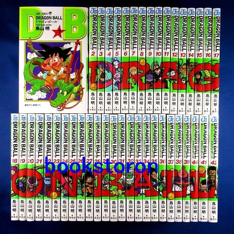 Dragon Ball [ in Japanese ] vol. 1-42 Comics Complete Full Set Manga  Original