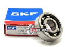 SKF 6201 Z Deep Groove Ball Bearing, Metal Shielded 12x32x10 mm