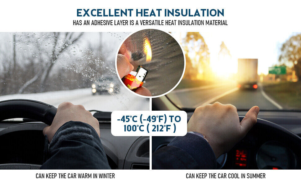 MGT Car Underlay Underfelt Sound Deadener Noise Proofing Insulation Mat