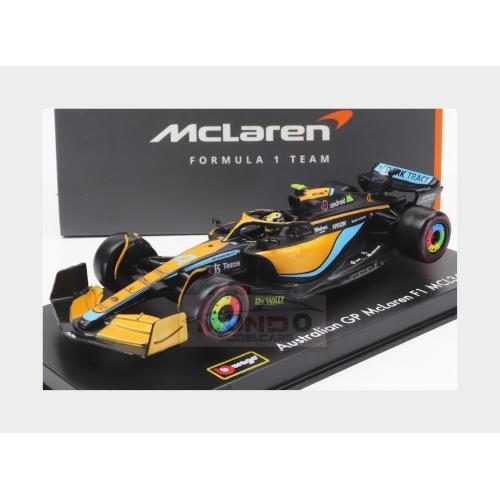 1:43 BURAGO Mclaren F1 Mcl36 #4 Australian Gp 2022 Lando