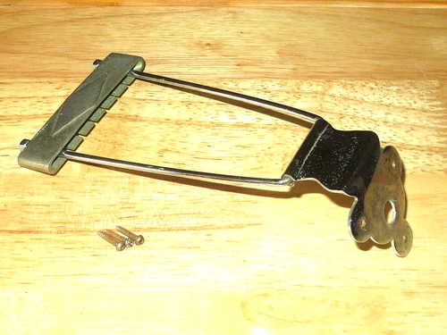 Gibson 1966 Nickel Diamond Trapeze Tail Piece
