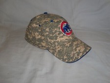Chicago Cubs Fan Favorite Camouflaged Adjustable Baseball Hat/ Cap