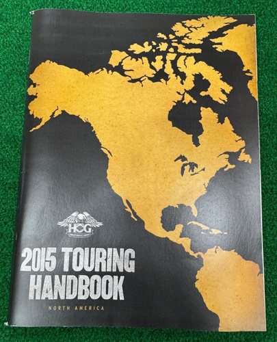 Harley-Davidson 2015 Touring Handbook HOG Owners Group Magazine Roadmap Book
