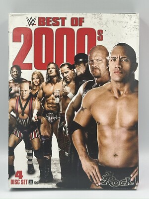 WWE: Best of 2000s (DVD, 2017, 4-Disc Set) Attitude/Ruthless