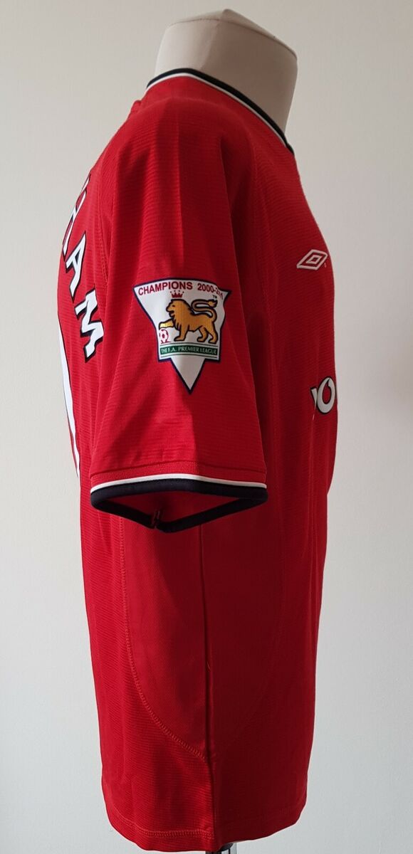Manchester United 2000 - 2002 Home football Umbro shirt #10 Manchester United 2000 - 2002 Home football Umbro shirt #10