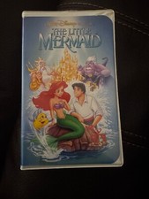 The Little Mermaid banned Cover Very Rare Vhs Tape ￼