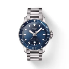 Tissot Seastar 1000 Powermatic 80 Blue Dial Steel Watch T120.407.11.041.03