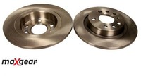 2X Bremsscheibe Maxgear 19-0813 2 Bremsscheiben Hinterachse Hinten