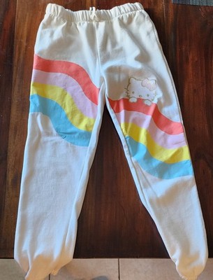 Hello Kitty Girls Joggers Sz L 10-12