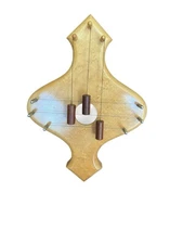 Vintage Door Harp 70s Plain 3 Strings Funky Wood Langen’s Laminations