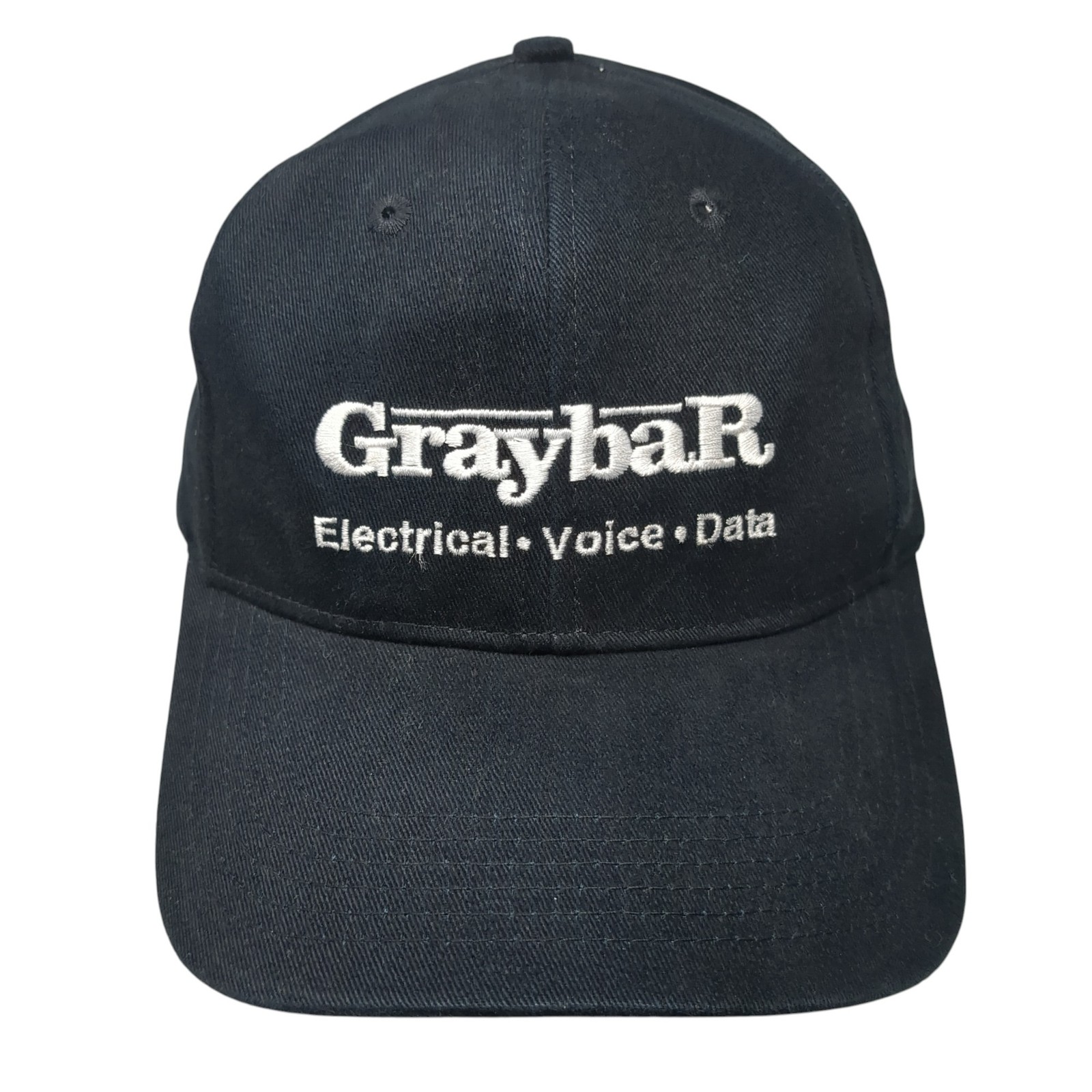 Graybar Electrical Voice Data Snapback Cap Black … - image 1