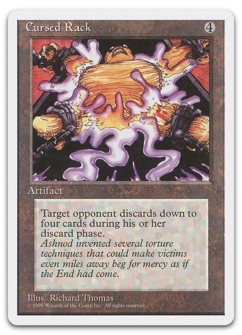 Cursed Rack (NM) Fourth Edition 4ED Magic MTG